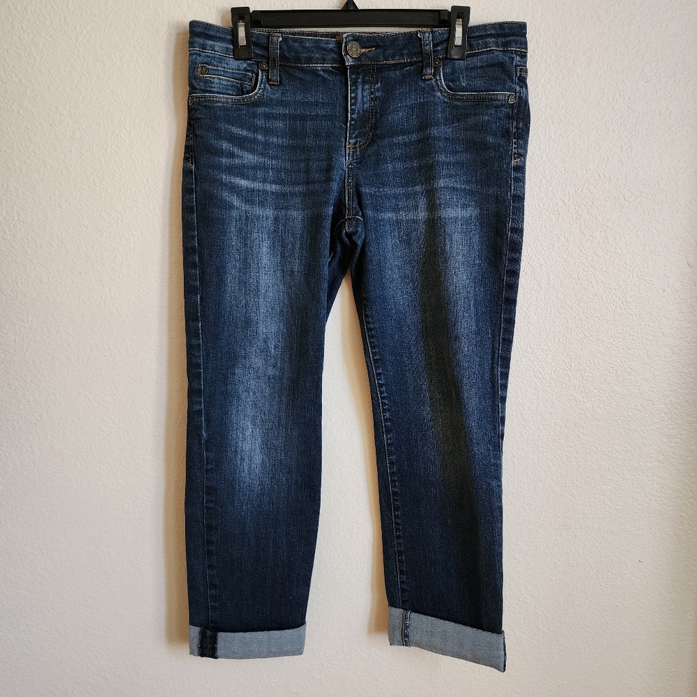 Kut from the Kloth straight leg denim jeans Sz 10